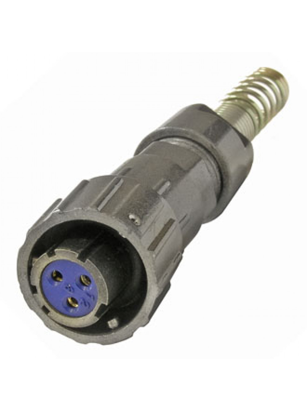 Штекер ZJ + гнездоTJ-8 3pin 10А 400В шт-корпус/гн-кабель (пара)  IP67 FQ14