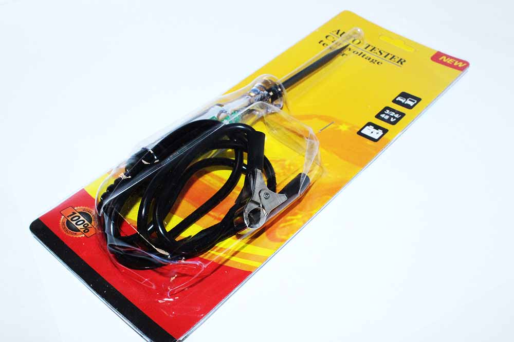 Автотестер универсальный 3-48В, цифровой LED вольтметр, L-170мм, ИГЛА Автотестер универсальный 3-48В, цифровой LED вольтметр, L-170мм, ИГЛА