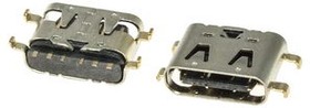 Гнездо USB3.1 Тип-С 6pin 12PF-075