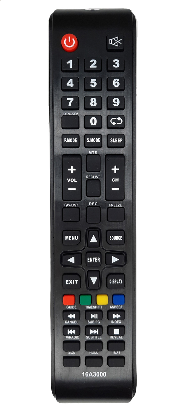 Пульт DEXP CX-509 DTV (16A3000, 19A3000) LCD TV =Rubin CX-509
