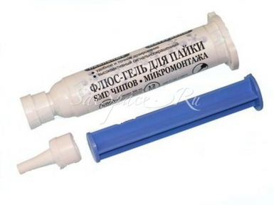 Флюс-гель для BGA и SMD в шприце 12мл (t=185C)