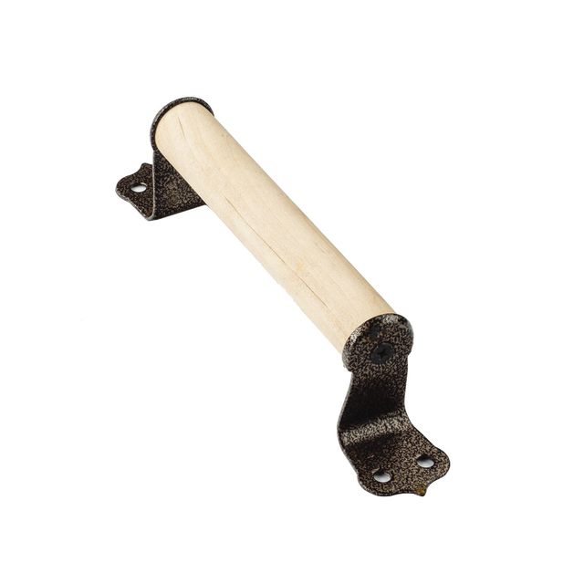 Ручка-скоба Киров Секрет РСД-150, дерево, 215*35*53мм, круглая