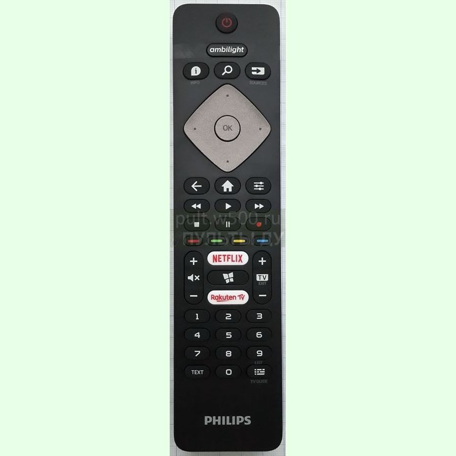 Пульт Philips 398GR10 BRC0884402/01 (43,50,65PUS6704/60) Ambilight, 4K UHD LED Smart TV Original