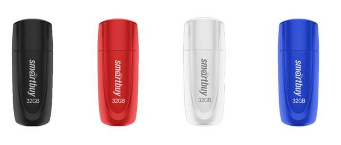 Карта памяти Smart Buy 32Gb USB Scout черный