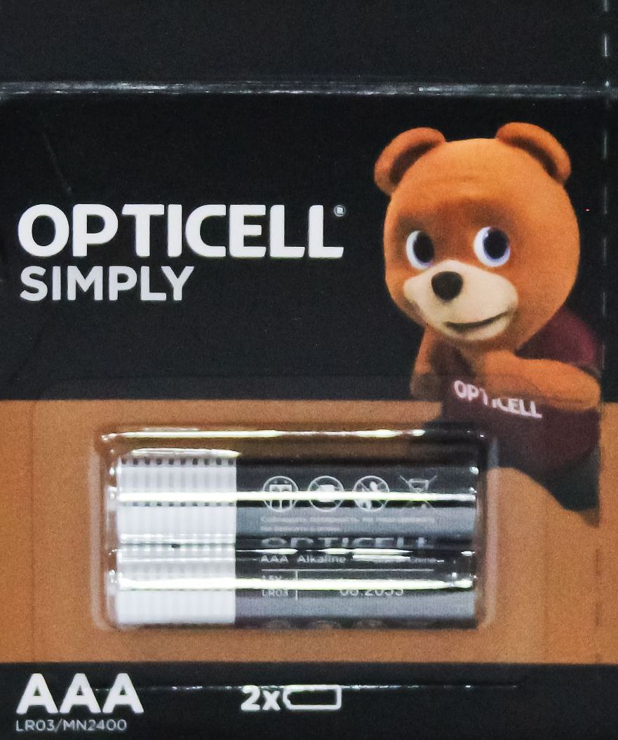 Элемент питания OPTICELL SIMPLY ААА LR03 1шт