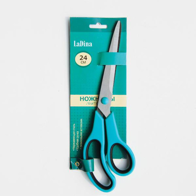 Ножницы хозяйственные 24,5см  LaDina