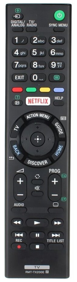 Пульт SONY RMT TX200E LED TV