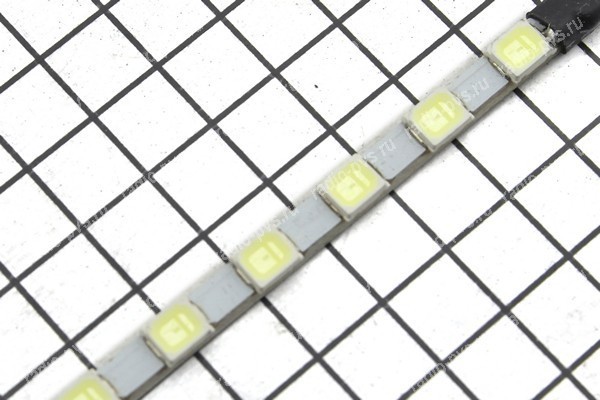 Линейка светодиодная белая smd 2530 (386 мм) для замены ламп в LCD (ЖК) матрицах