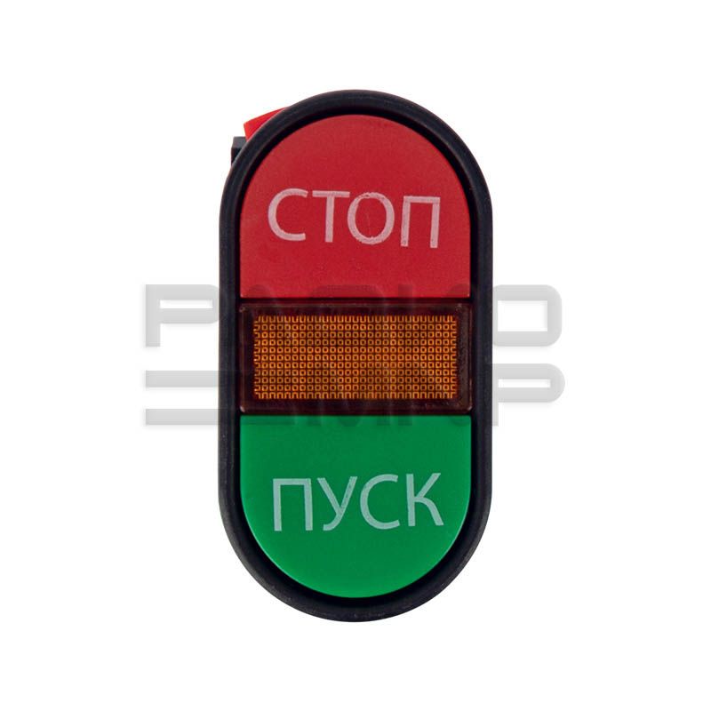 Кнопка APBB-22 «Пуск-Стоп» овальная 230В NO+NC 36-5540