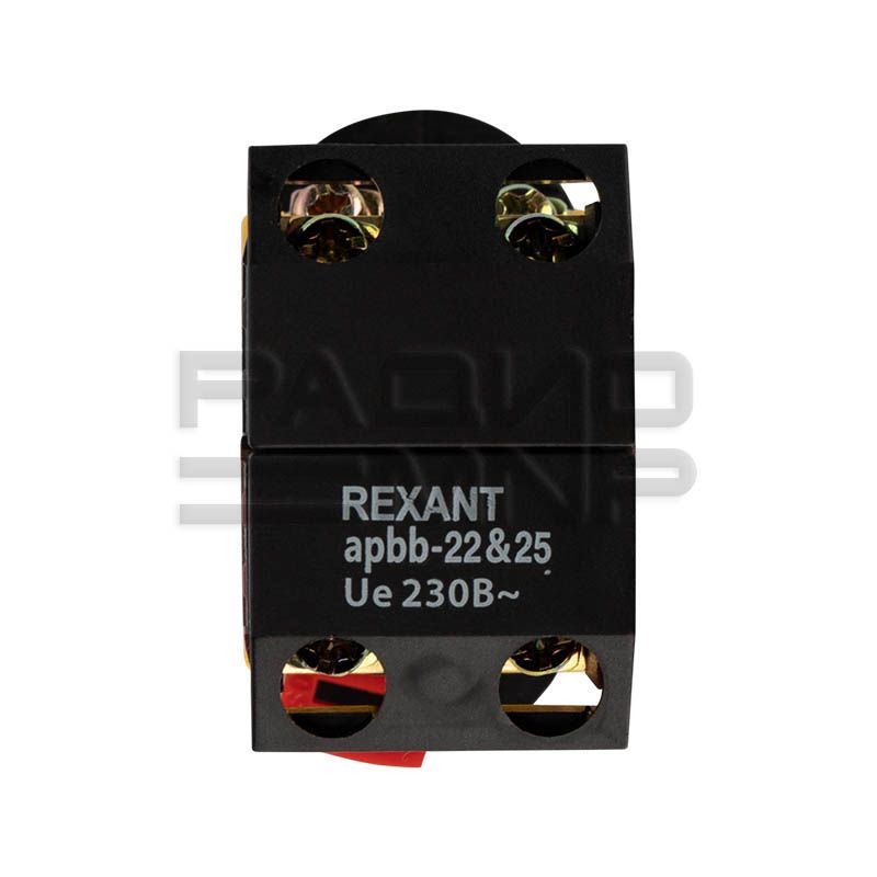 Кнопка APBB-22 «Пуск-Стоп» овальная 230В NO+NC 36-5540