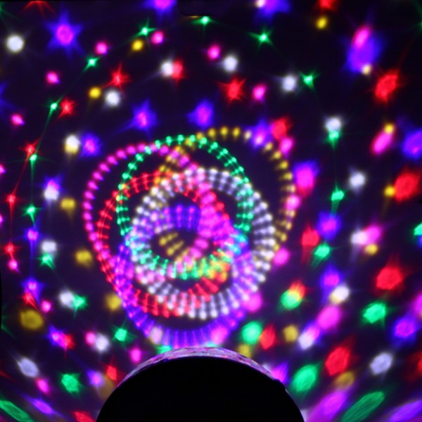 Диско-шар LED RGB, USB+mSD+пульт+bluetooth