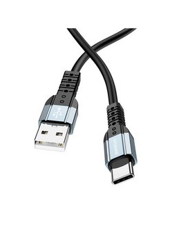 Шнур шт.Тип-С - штUSB 'Borofone' BX64, 3,0А, 1м, белый