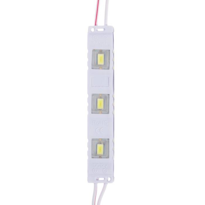 Модуль светодиодный SMD5630, 1,5 Вт, 3 LED, 135 Lm, IP65, 6500К ,12V БЕЛЫЙ