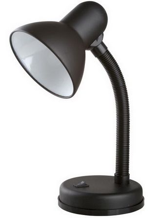Светильник настольный Camelion KD-301 черный  230V 60W