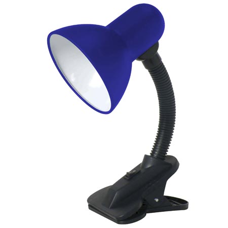 Светильник прищепка Camelion KD-320 синий 230V 60W