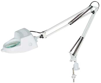 Светильник струбцина Camelion KD-350 с увеличительным стеклом 230V 60W