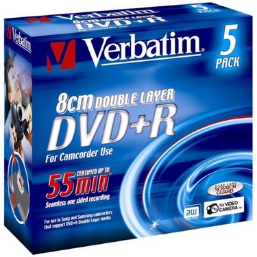 Минидиск Verbatim DVD+R 55min Распродажа 50%