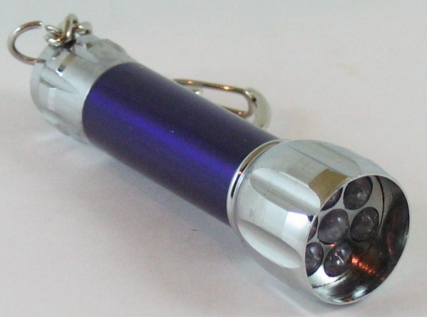 Фонарь ручной 7 диодов (3*G13) №168-7 разноц.