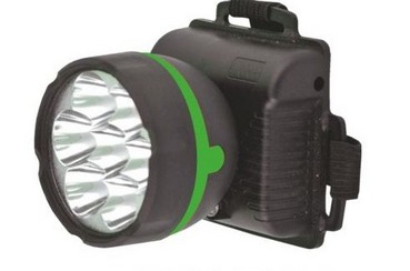 Фонарь налобный Ultra Flash 909LED7 черный 7LED 1 реж 3*R6