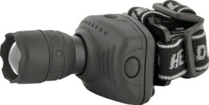 Фонарь налобный Ultra Flash 5354 1LED 1W 3 режима zoom