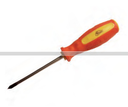Отвертка PH 3*150 сталь, двухком. рукоятка