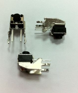 Микрокнопка 2pin 6*6мм h5мм, угл., ручка-2мм вертик.