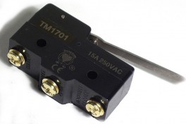 Переключатель концевой 50*30мм Z-15GW-B 15A 250V планка 74мм