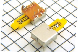 Переключатель мини ПКН с фиксацией 2*3pin 9*9мм