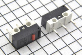 Переключатель концевой микро 13*6мм KW10-Z0P 1А 125V 3-конт без планки