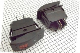 Переключатель без подсветки RK1-06 4 pin 2on-off 6A 12V