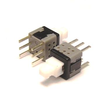 Микрокнопка без фиксации 6pin 7*7*7мм, ручка-6мм PSM 7