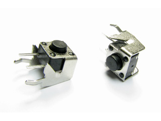 Микрокнопка 2pin 6*6мм, угл., ручка-1,5мм вертик.