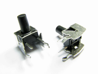 Микрокнопка 2pin 6*6мм h9мм, угл., ручка-7мм вертик.