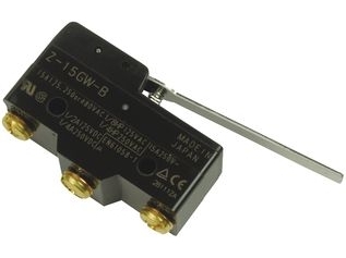 Переключатель концевой 50*30мм Z-15GW22-B 15А 250V планка 40мм с роликом