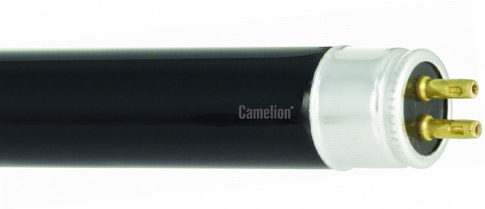 Лампа люминесцентная Т5 ультрафиолетовая Camelion FT5-6W Blacklight Blue 226.3mm