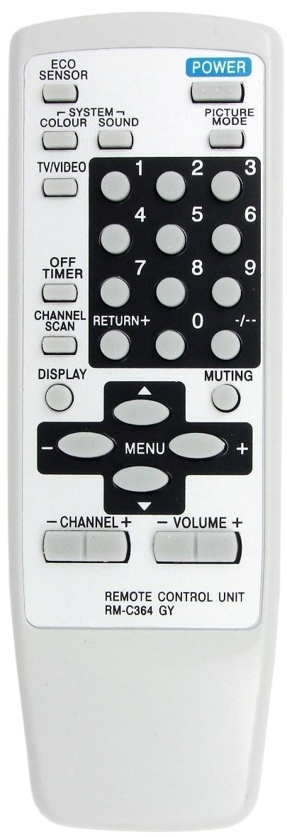 Пульт JVC RM-C364 =RM-530F =RM- 879R =RM-736R