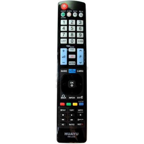 Пульт универсальный (для  LG, LCD) RM-L930, +3D, корпус AKB72914293