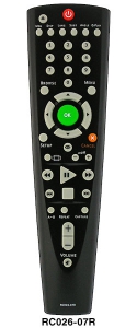 Пульт BBK RC 026-07R DVD =RM-D711 =RM-D1177+