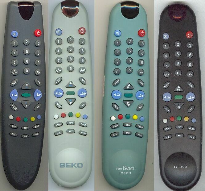 Пульт BEKO TH-46111 =TH-492 , RC-46111, Horizont 54STV-678-I-29