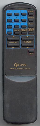 Пульт FUNAI MK 6/7/8 без TXT =RM-014F