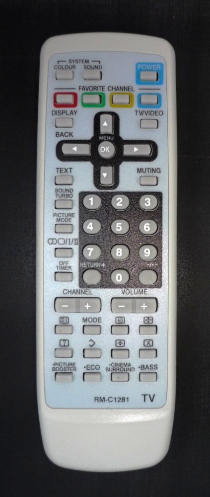 Пульт JVC RM-C1281 =RM-530F =RM- 879R =RM-736R