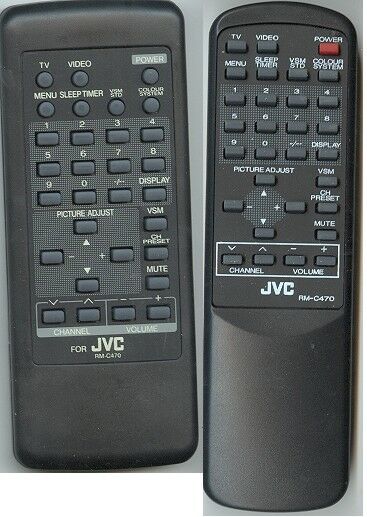 Пульт JVC RM-C470 =RM-530F =RM- 879R =RM-736R