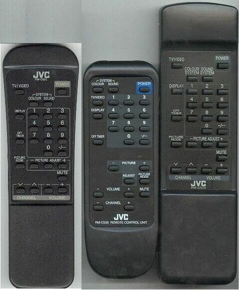 Пульт JVC RM-C530 =RM-530F =RM-736R