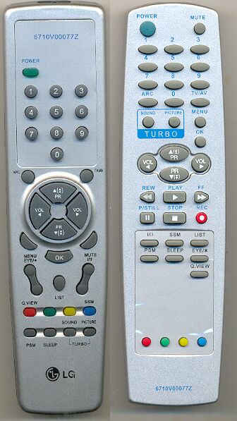 Пульт LG 6710V00077Z =RM-L930