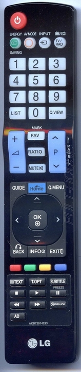 Пульт LG AKB 72914293 TV ===