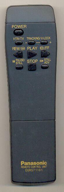 Пульт PANASONIC EUR 571101=109 VCR