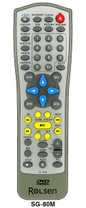 Пульт RUBIN SG-80M dvd