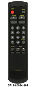 Пульт SAMSUNG 3F14-00034-982 анал780,790,981,980