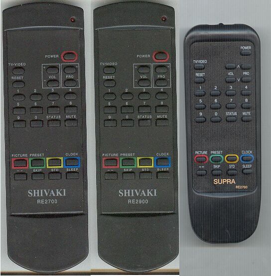 Пульт SUPRA RE-2900 , RE-2700A =RM-643F