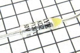 Термопредохранитель RY-01 15А 250v Т=100°С аксиал